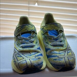 Asics Kids Sneakers - Vibrant Yellow and Blue
